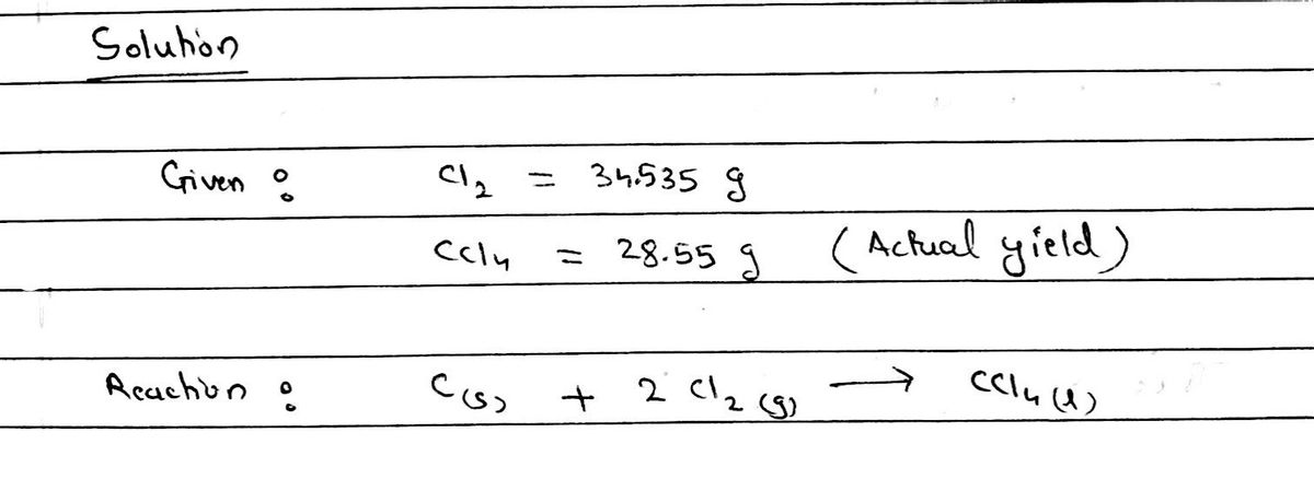 Chemical Engineering homework question answer, step 1, image 1